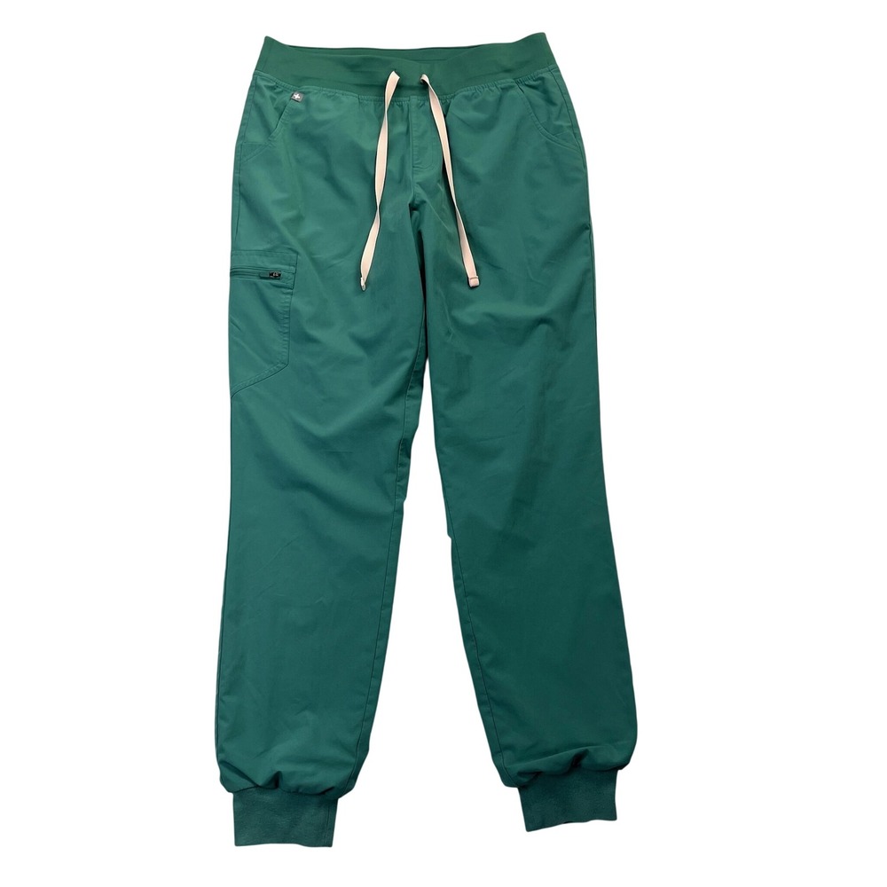 FIGS Technical Collection Lined Teal Jogger Scrub Pants‎ W23SW2005T Womens MT